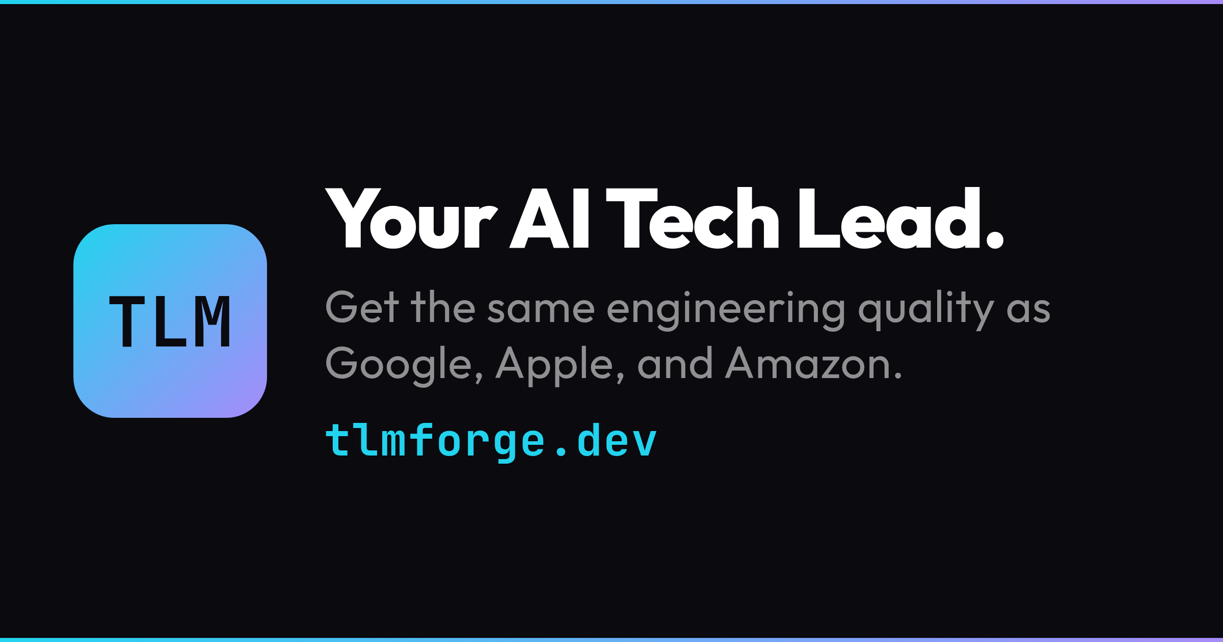 TLM — Your AI Tech Lead